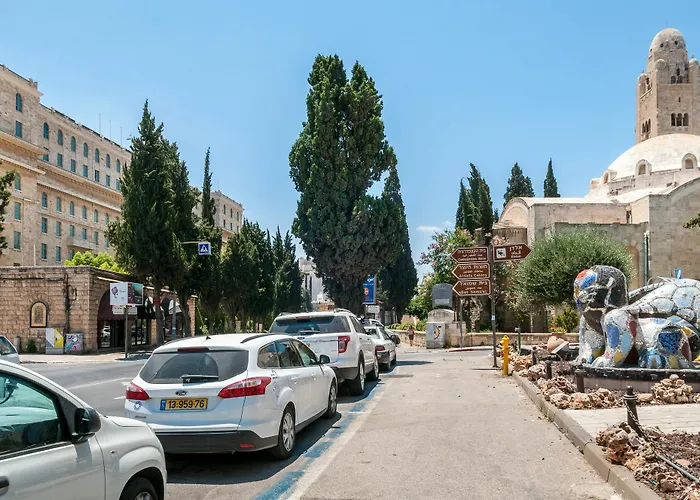 Hotéis centrais de Jerusalém 